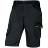 Image de Bermuda mach 2 v3 200 - 300 g l 7 et plus coton / polyester bermuda 1 pièce(s) bermuda mach 2 v3 gris/jaune tl gris, jaune - delta plus