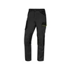 Image de Pantalons mach 2 v3 200 - 300 g s 7 et plus coton / polyester pantalon 1 pièce(s) pantalon de travail mach 2 v3 gris/jaune ts gris, jaune - delta plus