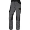 Image de Pantalons mach 2 v3 200 - 300 g m 7 et plus coton / polyester pantalon 1 pièce(s) pantalon de travail mach 2 v3 gris/or tm gris, jaune - delta plus