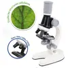 Image de Explora Microscope Blanc - 3 Types de Grossissement- Outils Inclus