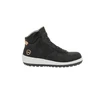 Image de Chaussures de sécurité femme briana noir textile 35 pu double densité src - résistance au glissement sols acier et céramique acier cuir croute 1 paire