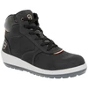 Image de Chaussures de sécurité hautes briana nouvelle génération noir textile 40 pu double densité acier cuir croute 1 paire(s) hautes chaussures de sécurité
