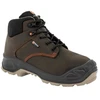 Image de Chaussures de sécurité noumea nouvelle génération chaussures de sécurité hautes noumea marron t47 textile cuir 47 pu double densité composite marron 1