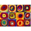 Image de Puzzle 1000 piÃ¨ces : CarrÃ©s et Cercles Concentrique - Vassily Kandinski