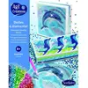 Image de Boîte à diamanter : dauphins Sentosphère-32490