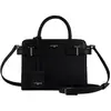 Image de Sac à main en cuir grainé Le Tanneur PM Noir TU TEMI1606N01-N01
