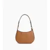Image de Sac à main demi-lune femme Le Tanneur Marron 23x14x7 cm TJET1050-G05