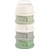 Image de Boîte doseuse de lait empilable cotton white-sage green