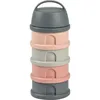 Image de Boîte doseuse de lait empilable mineral grey-pink