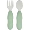 Image de Lot de 2 pré-couverts en inox vert sauge