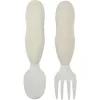 Image de Lot de 2 pré-couverts inox gris velours