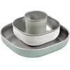 Image de Coffret repas inox sage green