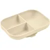Image de Assiette compartimentée silicone Argile