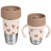 Image de Coffret duo 2 tasses parent enfant Click & Drink Mini & Me BigLove