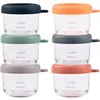 Image de Coffret 6 portions verre 150 ml Sunrise color mix