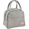 Image de Sac repas isotherme gris chiné (7,5 L)