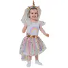Image de Robe Licorne avec serre-tête - taille 5/7 ans