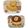 Image de Puzzle en bois chat et lion