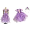 Image de Déguisement Robe Violette - Taille 5/7 ans