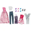 Image de Coffret vêtements - 5 tenues pour poupée mannequin