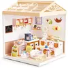 Image de Maquette DIY maison miniature à construire Bar à chat