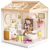 Image de Maquette DIY maison miniature à construire Salle de bains