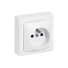 Image de Prise en saillie asl prise de courant 2p+ t bornes auto asl blanc blanc 1 pièce(s) monobloc 1 2p+t en saillie standard - legrand