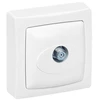 Image de Prise en saillie asl prise tv type "f" à visser asl blanc blanc 1 pièce(s) monobloc 1 en saillie standard tv type f - legrand