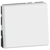 Image de Interrupteur à encastrer série mosaic interrupteur ou va-et-vient mosaic 2 modules blanc blanc 1 pièce(s) à encastrer va-et-vient composable 2 - legra