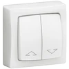 Image de Interrupteur en saillie asl interrupteur individuel volets roulants asl blanc blanc 1 pièce(s) monobloc en saillie volets roulants 1 - legrand