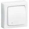 Image de Interrupteur en saillie asl blanc 1 pièce(s) bouton poussoir lumineux asl blanc monobloc en saillie 1 poussoir lumineux - legrand