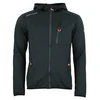 Image de Blouson polarshell Peak Mountain CAMPO/WZ/NOIR/ORANGE Noir L