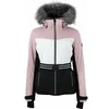 Image de Veste de ski imperméabilité femme Peak Mountain Almenira Noir L ALMENIRA/GW/NOIR-ROSE