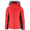 Image de Doudoune de ski femme Peak Mountain Asalpi Rouge XL DOU-ASALPI/AL/RG/ROUGE-NOIR