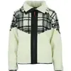 Image de Polaire zippé femme Peak Mountain Sherpa 350G Beige L ALIESSE/YU/E/ECRU
