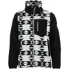 Image de Polaire zippé poche poitrine femme Peak Mountain Sherpa 350G Noir XL ARTHUR/QI/NOIR