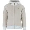 Image de Polaire à capuche zippé femme Peak Mountain Coral Sherpa 300G Beige XL ALMI/QI/CREME