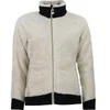 Image de Polaire zippé femme Peak Mountain Coral Sherpa 300G Beige S ACHEF/QI/CREME