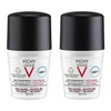 Image de Vichy Homme déodorant 48H anti-transpirant anti-traces 2x50ml