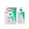 Image de Cerave Cleanser Visage Gel Moussant + Eco Recharge Peaux Normales A Grasses 2x473ml