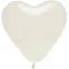Image de Lot de 8 ballons COEUR 35cm, blancs O573BLBPUB