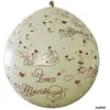 Image de 1 Ballon GéANT Ivoire, vive les mariés - 1 mètre 11975Iv BPUB