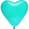 Image de Lot de 8 ballons COEUR 35cm, turquoise O573BPUB