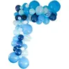 Image de Guirlande Organique 5m de 50 ballons, BLEU 50219BPUB