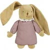 Image de Peluche musicale lapin nid d'ange vieux rose (28 cm)