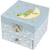 Image de Boîte à musique cube Le Petit Prince bleu clair