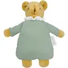 Image de Doudou avec hochet Ours Celadon