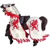 Image de Figurine cheval du roi au dragon rouge Papo-39388