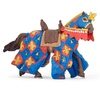 Image de Figurine Cheval bleu fleur de lys Papo-39787
