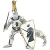 Image de Figurine Maître des armes cimier licorne argentée Papo-39915